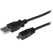 Startech UUSBHAUB2M USB A - Micro USB B adat/töltőkábel 2m - Fekete mobiltelefon kellék