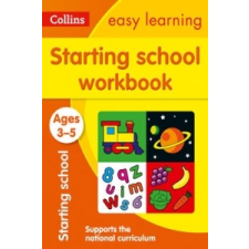 Starting School Workbook Ages 3-5 – Collins Easy Learning idegen nyelvű könyv