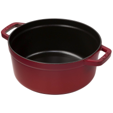Staub La Cocotte 24cm Sütőedény kerek - Piros konyhai eszköz