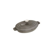Staub Oval baking dish with lid Staub - Graphite edény