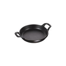 Staub Round Baking & Casserole Dish - 400 ml, Black edény