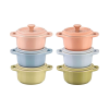 Staub Set 6x Mini Cocotte round 10 cm, multicolor