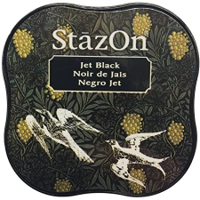  StazOn MIDI oldószeres festékpárna - Koromfekete bélyegző