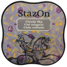 StazOn StazOn MIDI oldószeres festékpárna - Felhős égbolt bélyegző