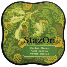 StazOn StazOn MIDI oldószeres festékpárna - Kaktusz zöld bélyegző
