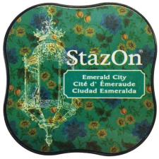 StazOn StazOn MIDI oldószeres festékpárna - Smaragdváros bélyegző