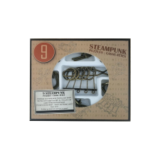  Steampunk Puzzle Set (9) - Barna puzzle, kirakós