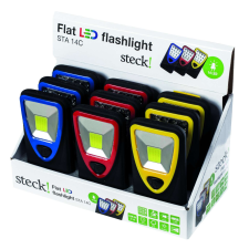 Steck! steck! STA 14C Lapos COB LED elemlámpa, 3W elemlámpa