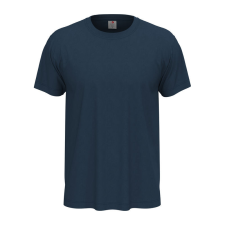 STEDMAN Classic, unisex rövid ujjú környakas póló, Navy Blue-2XL férfi póló