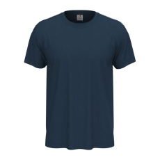 STEDMAN Classic, unisex rövid ujjú környakas póló, Navy Blue-3XL