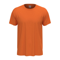 STEDMAN Classic, unisex rövid ujjú környakas póló, Orange-2XL