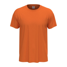 STEDMAN Classic, unisex rövid ujjú környakas póló, Orange-L férfi póló