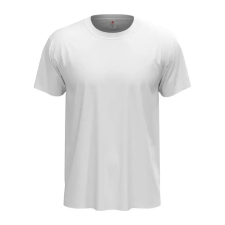  Stedman Classic, unisex rövid ujjú környakas póló, White-S férfi póló