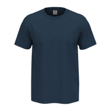 STEDMAN Comfort, körkötött rövid ujjú férfi póló, Navy Blue-2XL