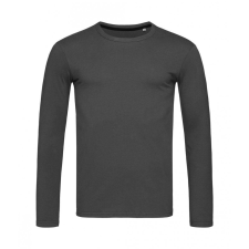STEDMAN Férfi hosszú ujjú felső Stedman Clive Long Sleeve S, Palaszürke férfi pulóver, kardigán