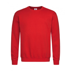 STEDMAN Férfi hosszú ujjú pulóver Stedman Unisex Sweatshirt Classic L, Piros