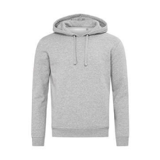 STEDMAN Férfi kapucnis hosszú ujjú pulóver Stedman Recycled Unisex Sweat Hoodie M, Heather szürke