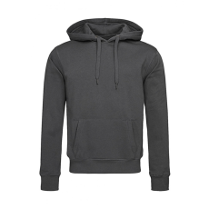 STEDMAN Férfi kapucnis hosszú ujjú pulóver Stedman Unisex Sweat Hoodie Select S, Palaszürke