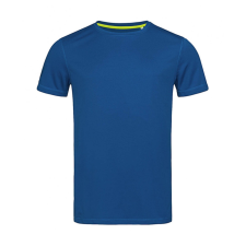 STEDMAN Férfi rövid ujjú póló Stedman Active 140 Crew Neck Men L, Királykék férfi póló