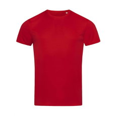 STEDMAN Férfi rövid ujjú póló Stedman Sports-T XL, Karmazsinvörös