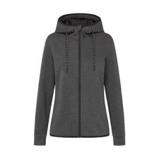 STEDMAN Női hosszú ujjú kabát Stedman Recycled Scuba Jacket Women L, Anthra Heather női dzseki, kabát