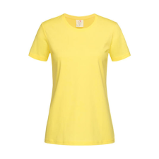 STEDMAN Női rövid ujjú póló Stedman Classic-T Fitted Women -XS, Sárga női póló
