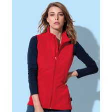 STEDMAN Női ujjatlan mellény Stedman Fleece Vest Women S, Opál fekete női mellény