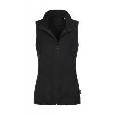 STEDMAN Női ujjatlan mellény Stedman Fleece Vest Women XL, Opál fekete női mellény