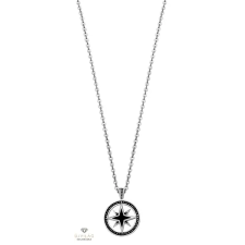 Steelwear Cancún férfi nyaklánc iránytű medállal 55 cm - SW-784 nyaklánc