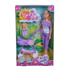 Steffi Love STEFFI BABA LILA NADRÁGBAN ÉS BABAKOCSIVAL baba