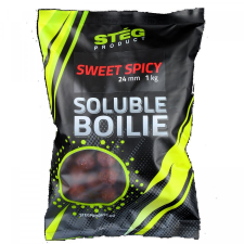 Stég Product Soluble 24mm bojli 1kg - csokoládé máj bojli, aroma