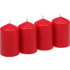  Steinhart tömbgyertyák 57 mm x 100 mm rubin 4 darabos csomag gyertya