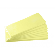 Stella 7x20 cm gyantapapír, sárga, 100 db szőrtelenítés