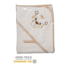 Stella fürdőlepedő hímzett 80x80cm Tigris babatörülköző, kifogó