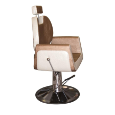 Stella Gold Selective Salon férfi hajvágószék arany-krém SX-926 szépségápolási bútor