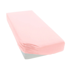Stella lepedő strech pamut 40x90cm halvány rózsaszín babaágynemű, babapléd