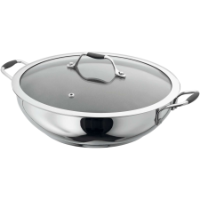 Stellar James Martin Wok Serpenyő - Rozsdamentes Acél - 42 cm edény