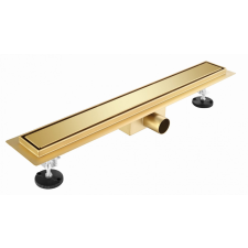 Stellman zuhanylefolyó 70cm zuhanytálcához arany rozsdamentes acél fürdőszoba kiegészítő