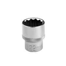 STELS 22mm 1/2 dugókulcs fej biHexagonal CrV dugókulcs
