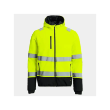 STENSO reef pad hv bélelt softshell láthatósági munkakabát sárga 3xL stenso munkavédelmi ruházat láthatósági ruházat