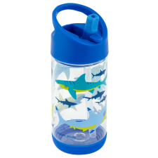 Stephen Joseph Gyerek tritan kulacs 350 ml cápás mintájú - Stephen Joseph kulacs, kulacstartó