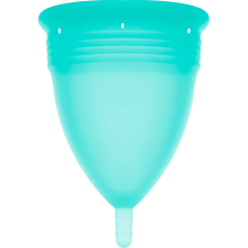  STERCUP MENSTRUÁCIÓS KEHELY MÉRET L AKVAMARIN SZÍNŰ FDA SZILIKON intim higiénia