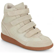 Steve Madden Magas szárú edzőcipők MUSTANG Fehér 38
