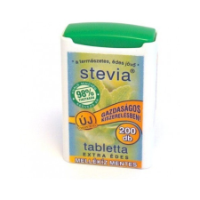 Stevia Stevia tabletta mellékíz mentes 200 db reform élelmiszer