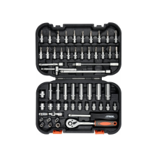 STHOR Dugókulcs készlet 56 részes 1/4" 4-13 mm CrV dugókulcs