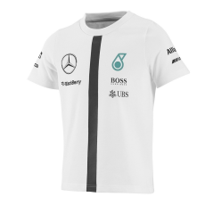 Stichd Mercedes Környakú Gyerek Póló, 2015 - Team