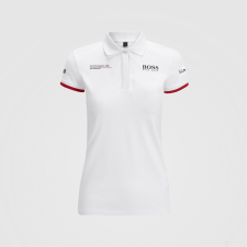 Stichd Porsche Női Galléros Póló, Team, Fehér, 2022 női póló