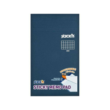 Stick`N 190,5x114 mm 50 lap/tömb négyzetrácsos fehér öntapadó jegyzetfüzet füzet