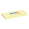 Stick'n Öntapadó jegyzettömb, 38x51 mm, 3x100 lap, STICK N, pasztellsárga