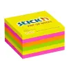 Stick'n Öntapadó jegyzettömb csomag, "Z", 76x76 mm, 6x100 lap, STICK N, neon színek - SN21848 (21848)